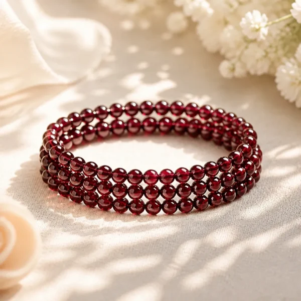 Garnet Energy Bracelet
