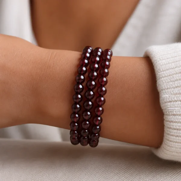 Garnet Energy Bracelet